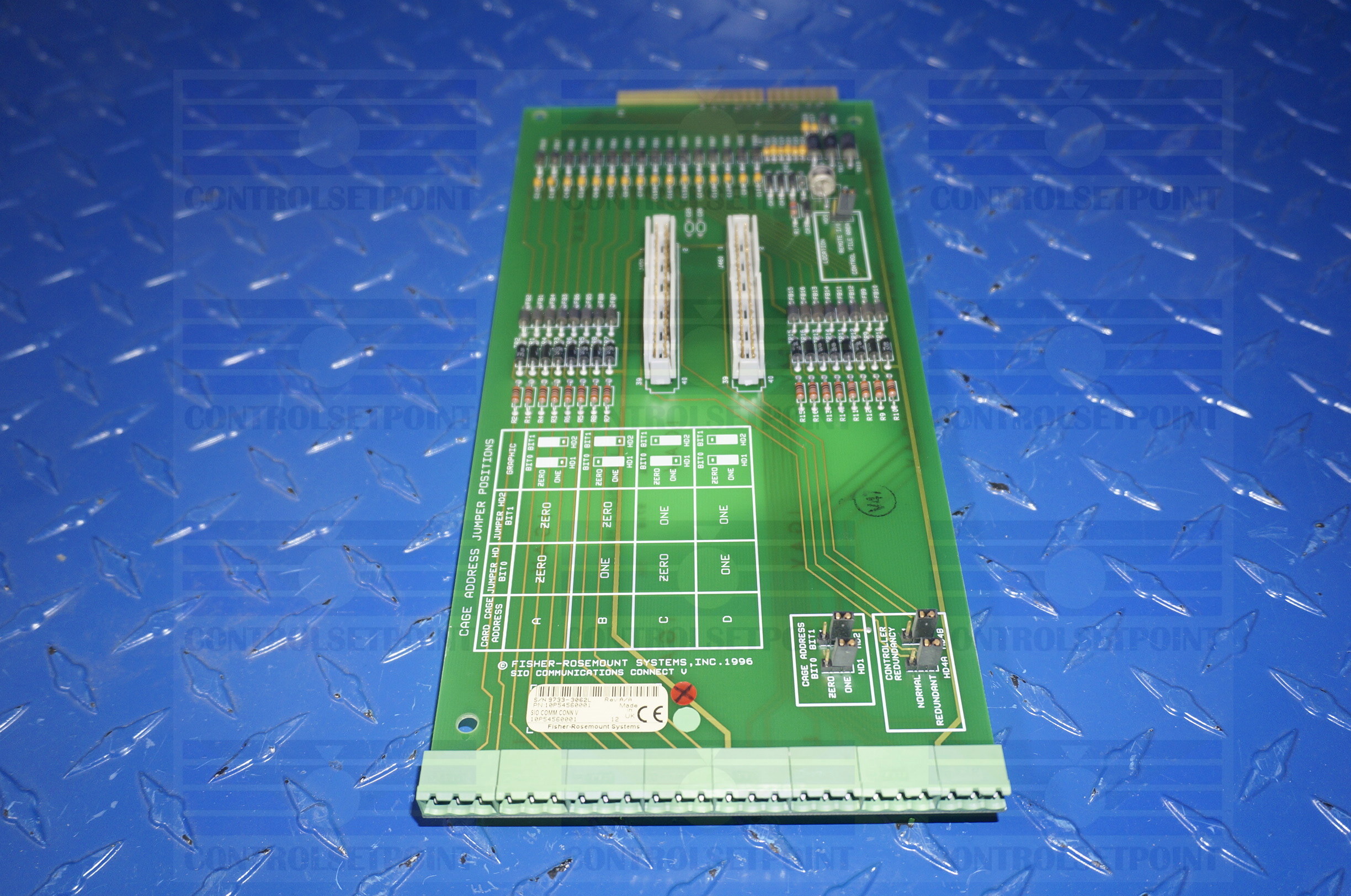 EMERSON RS3 10P54560001 SIO COMMUNICATIONS CONNECT V